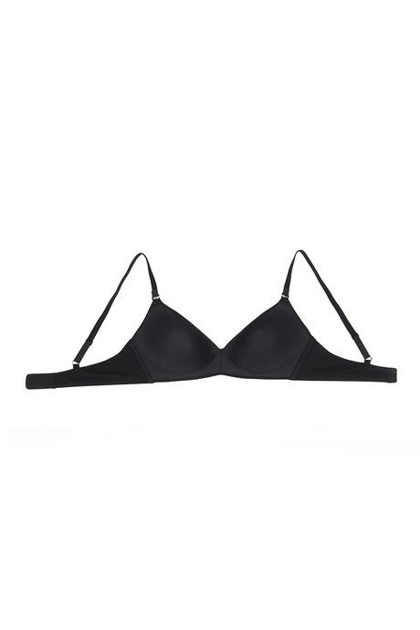 Zivame Padded Non Wired 3/4th Coverage T-Shirt Bra-Black — image 7