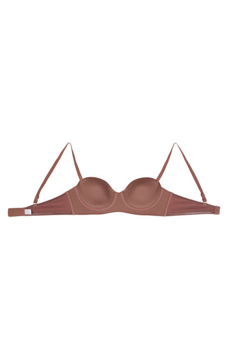 Zivame Padded Wired 3/4th Coverage Strapless Bra-Brown — image 10
