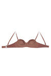 Zivame Padded Wired 3/4th Coverage Strapless Bra-Brown — thumbnail 10