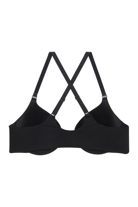 Zivame Padded Wired Medium Coverage T-Shirt Bra - Black — image 6