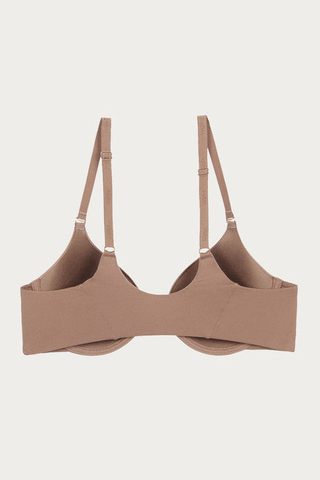 Zivame At Work Padded Wired Medium Coverage T-Shirt Bra - Brown — image 6