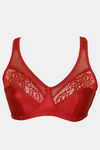 Zivame True Curv Lightly Lined Non Wired Full Coverage Super Support Bra - Sundried Tomato — thumbnail 5