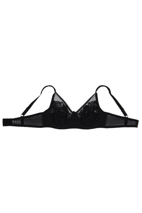 Zivame True Curv Lightly Lined Wired 3/4th Coverage Super Support Bra - Jet Black — image 9