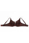 Zivame True Curv Lightly Lined Wired 3/4th Coverage Super Support Bra - Nutmeg Brown — thumbnail 9