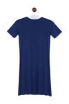Zivame Cotton Cozzies Sleep Short Dress- Navy — thumbnail 8