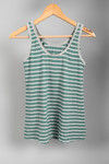 Zivame Elevated Raw Edge Essential Top-Green — thumbnail 6