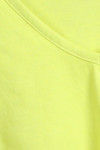 Zivame Cotton Rich Slim Fit Crop Top- Lime Green — thumbnail 11