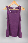 Zivame Boho Braided A-line Tank Top-Purple — thumbnail 8