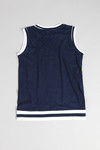Zivame Cotton Box Fit Varsity Top- Navy — thumbnail 9