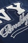 Zivame Cotton Box Fit Varsity Top- Navy — thumbnail 11