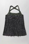 Zivame Cotton Rich A Line Criss Cross Back Tank Top-Black — thumbnail 8