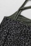 Zivame Cotton Rich A Line Criss Cross Back Tank Top-Black — thumbnail 9