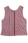Zivame Free Spirit Easy Fit Crop Top-Maroon — thumbnail 6