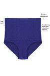 Zivame Tummy Control Midwaist Hipster Panty - Navy — thumbnail 10