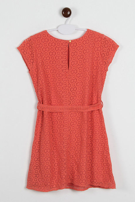 Zivame Coral Swoon-light Lace Midi Skater Dress — image 5