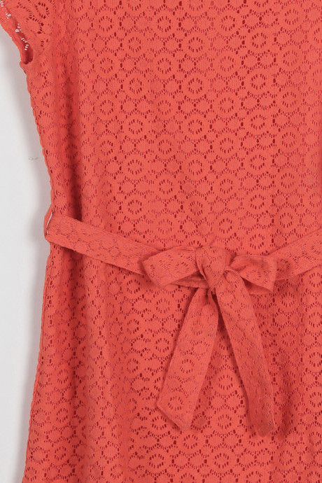 Zivame Coral Swoon-light Lace Midi Skater Dress — image 7