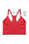 Zivame At Home Double Layered Non Wired Full Coverage Bra - Scarlet — thumbnail 6