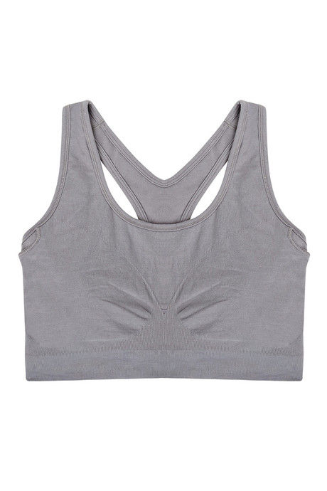 Zivame At Home Double Layered Non Wired Full Coverage Bra - Grey — image 7
