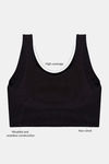 Zivame At Home Double Layered Non Wired 3/4th Coverage Sleep Bra - Anthracite — thumbnail 5