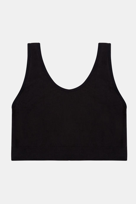 Zivame At Home Double Layered Non Wired 3/4th Coverage Sleep Bra - Anthracite — image 6
