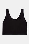 Zivame At Home Double Layered Non Wired 3/4th Coverage Sleep Bra - Anthracite — thumbnail 6