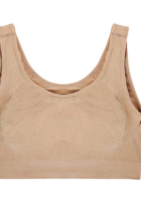 Zivame At Home Double Layered Non Wired 3/4th Coverage Sleep Bra - Roebuck — image 7