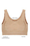 Zivame At Home Double Layered Non Wired 3/4th Coverage Bra - Skin — thumbnail 5